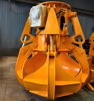 Grappin hydraulique multi-embouts pour excavatrice, engrenage de moteur agricole, engrenage de machine de construction, outil auxiliaire de construction