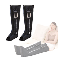 Masseur de jambes à compression d'air sans fil Récupération sportive Appareil de thérapie par le froid pour les bottes de circulation sanguine