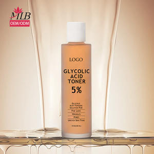 Etiqueta privada Ácido glicólico 5% Solución tonificante Exfoliar Hidratante Brillo Tónico Glicólico para la piel - Product Image 1