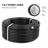 Câble en aluminium basse tension YJLV nu 1*0,5 mm Classe C ignifuge IP44 pour appareils électroménagers et câblage automobile
