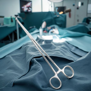 CJH Animal Surgery Otolaryngology Instrument spécial pour le pincement des vaisseaux sanguins nasaux - Product Image 2