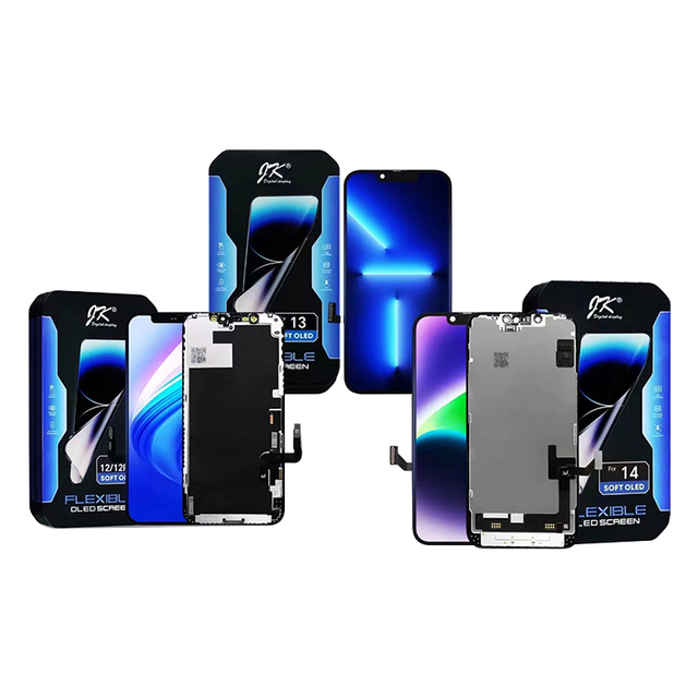 Real JK Oled Screen Lcd for iPhone Xs Max 11 Pro Max 12 Pro Max 13 14 15 16 Pro Max 6.7inch Display Panel Mobile Replacement