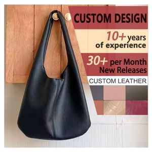 Custom Soft PU Leather <b>Large</b> <b>Shoulder</b> <b>Bags</b> Women logo Plain Ladies Fashion Handbags Casual Big Hand <b>Bag</b> Ladies Sling <b>Bag</b> - Product Image 1