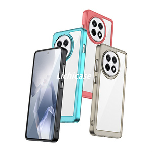 Funda de teléfono de acrílico duro transparente con marco colorido Lichicase para OnePlus Ace5 <span class=keywords><strong>5</strong></span> Pro, funda protectora - Product Image 4