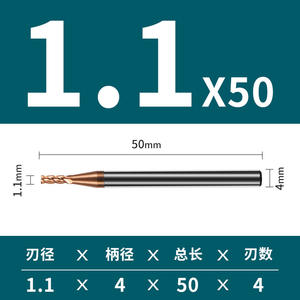 Fresa de Carburo de Tungsteno de 4 Filos y 55 Grados con Punta Decimal, Recubierta, para Mecanizado CNC, Brocas de Carburo para Máquinas Herramienta - Product Image 5