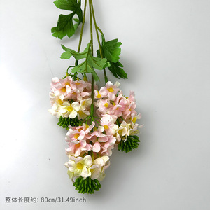 Fleurs artificielles de colza en soie, 80 cm de haut, simulation réaliste, pour mariage, décoration intérieure, accessoires de photographie - Product Image 5