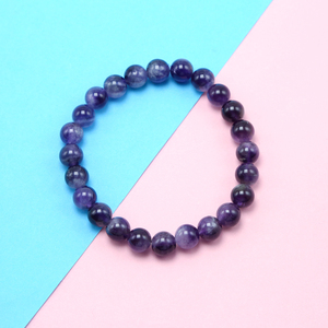 8mm Natural Gemstone <b>Beads</b> Amethyst Natural Stone <b>Beads</b> <b>Bracelet</b> <b>for</b> Women Jewelry Ready to Ship - Product Image 5