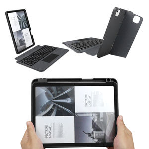 Étui Clavier Détachable pour iPad 9e/8e/7e Génération 10,2 Pouces avec Pavé Tactile Rétroéclairé 7 Couleurs Ultra-Mince pour Tablette iPad - Product Image 2