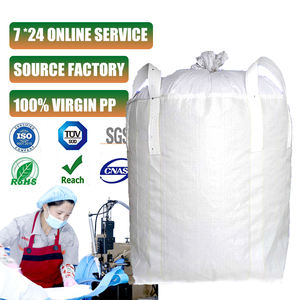 Bolsas Jumbo de Alta Calidad para Alimentos, 1000 kg, Transpirables, con Boquilla, Impresión a Color <span class=keywords><strong>Dazi</strong></span>, Planas, para Empacar Patatas y Otros Alimentos a Granel - Product Image 1