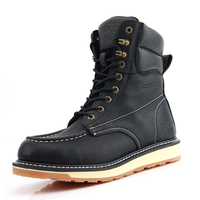 Chaussures de sécurité pour hommes à embout en acier et bottes Goodyear, marque de fabricant, chaussures de sécurité pour hommes à embout en acier