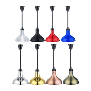 In acciaio inossidabile retrattile termosalda a colori multipli lampada a sospensione di bufalo lampada calda per alimenti cucina alberghi ristoranti - Product Image 6