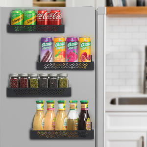 Juego de Estantes Magnéticos para Cocina que Ahorran Espacio para Frascos de Especias y Condimentos en Refrigeradores o Superficies Metálicas - Product Image 5
