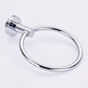 แหวนแขวนผ้าเช็ดตัวสแตนเลส Saint Ruijia ชุบโครเมียม ติดผนัง อุปกรณ์เสริมในห้องน้ำ - Product Image 3