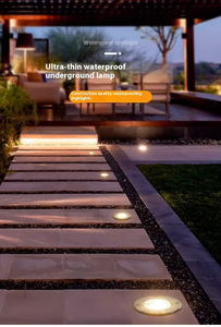 <b>Led</b> Waterproof Garden Inground Uplight Landscape <b>Light</b> Outdoor IP67 Underground <b>Lights</b> Deck <b>Light</b> Garden Lamp - Product Image 2