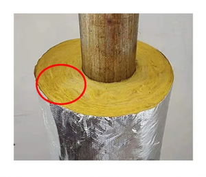 Tuyau <span class=keywords><strong>de</strong></span> <span class=keywords><strong>laine</strong></span> <span class=keywords><strong>de</strong></span> <span class=keywords><strong>verre</strong></span>/tuyau <span class=keywords><strong>de</strong></span> fibre <span class=keywords><strong>de</strong></span> <span class=keywords><strong>verre</strong></span> avec le papier aluminium ignifuge pour l'isolation <span class=keywords><strong>de</strong></span> conduit d'air - Product Image 4