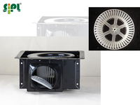 Bigsunny — ventilateur d'aspiration solaire, 4 pouces, pour aspiration d'air, ventilateur de plafond, centrifuge, haute qualité, DC