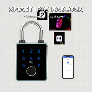 <span class=keywords><strong>Candado</strong></span> Inteligente <span class=keywords><strong>con</strong></span> Control Remoto sin Llave, Resistente al Agua IP65, <span class=keywords><strong>con</strong></span> Aplicación TTlock, Contraseña, Tarjeta y <span class=keywords><strong>Lector</strong></span> <span class=keywords><strong>de</strong></span> Huellas Dactilares - Product Image 2