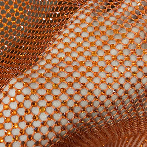 Offres Spéciales SS16 Jonquil Pierre Strass avec Jaune Stretch Élastique Net Verre Maille Tissu Tissu Utilisation pour Robe Latine - Product Image 5