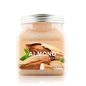 Crema exfoliante corporal de etiqueta privada, blanqueamiento Natural, sal marina de <span class=keywords><strong>coco</strong></span> orgánica, exfoliante corporal de frutas - Product Image 2