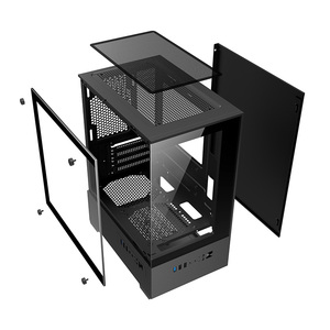 Caja de ordenador para juegos lateral de cristal templado barata éxito de ventas - Product Image 6