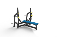 Équipement de musculation professionnel pour salle de sport Banc de musculation plat TM38