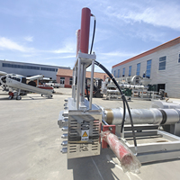 Granulateur de plastique à tête de moulage hydraulique, changeur de tamis continu, tête de moulage à peletisation à anneau d'eau, tête de moulage électrique, pelletiseur