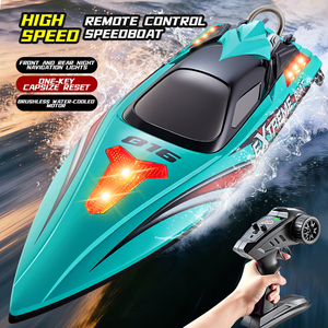 Usine HJ816PRO bateaux à moteur 55 km/h 2.4G bateaux de course tirant Net échelle modèle Yacht RC Brushless télécommande <span class=keywords><strong>bateau</strong></span> de vitesse - Product Image 5