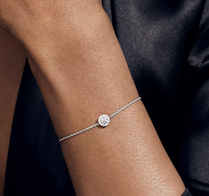 สร้อยข้อมือเพชรสดใสทรงกลม - Product Image 2