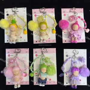 Original Sonny Angel cherry blossom keychain sonny angel box Pendant of hangers Customized 3D stereoscopic keychains - Product Image 4