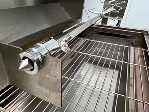 <span class=keywords><strong>Asador</strong></span> Automático de Gas y Carbón, <span class=keywords><strong>Asador</strong></span> de Acero Inoxidable con Capacidad para 30 kg de Pollos, Asados Enrollados o Gyros - Product Image 5