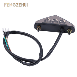 <span class=keywords><strong>Feu</strong></span> arrière de <span class=keywords><strong>moto</strong></span> 12V 15 LED avec fonction stop, <span class=keywords><strong>feu</strong></span> de circulation et éclairage de plaque d'immatriculation pour VTT, <span class=keywords><strong>moto</strong></span> tout-terrain et scooter - Product Image 3
