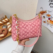 <span class=keywords><strong>Borsa</strong></span> Tote Grande da Donna Stile Vintage 2026, alla Moda in PU con Fodera in Fibra di Poliestere, <span class=keywords><strong>Borsa</strong></span> a Mano Grande Capacità per l'Estate - Product Image 3