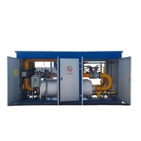 Sistema de Precalentamiento de Vapor con Plataforma de Descompresión de Tres Etapas para GNC de Alto Flujo (15000 Nm/h), Certificado ATEX, Acero al Carbono a Presión