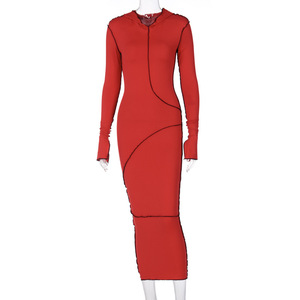 <span class=keywords><strong>Vestido</strong></span> de <span class=keywords><strong>camiseta</strong></span> de <span class=keywords><strong>manga</strong></span> <span class=keywords><strong>larga</strong></span> con capucha para mujer, superventas, de alta calidad, ajustado, para fiesta, ropa de calle, <span class=keywords><strong>vestido</strong></span> informal para mujer - Product Image 4