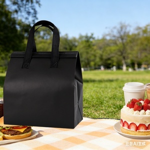 Mailerpak Eco-Friendly PP Insulated Non-Woven <b>Backpack</b> Cooler Custom Logo 21x11x26cm Large Capacity for Food Storage Outdoor Use - Product Image 1