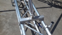 Soporte de aluminio en forma de A para altavoces line array, tamaño personalizado, para exteriores, gancho para audio, estructura de trencos, ideal para eventos
