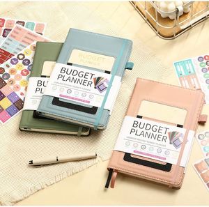 Budget PU Leather Business Style Portable Notepad Non-Dated Pages <b>Silk</b> Screen Printed for Promotional Gifts Financial Planning - Product Image 2