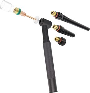 Kit de 25 buses à lentille de gaz TIG courtes # 12 coupelles en verre pour torche de soudage TIG DB/SR WP 17/18/26 3/32" Fabriqué en Chine - Product Image 3