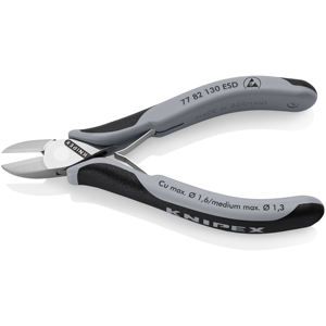 Cortador Diagonal Electrónico KNIPEX 77 82 130 ESD con Mangos Multicomponentes de 130 mm - Product Image 2