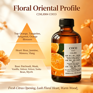 C24LJ004 COCO Aceite de Fragancia Floral Oriental, Aroma Cítrico Amaderado de Larga Duración para Difusor de Aroma Comercial para Hoteles y SPA - Product Image 5