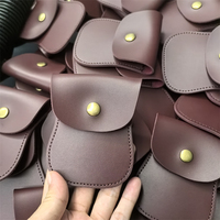 Dompet Koin Kulit Crazy Horse Custom Terlaris, Tempat Kartu Unisex Vintage, Tempat Uang Tunai Grosir