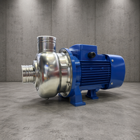 Pompe submersible pour puits YINJIA YB400 4HP à moteur AC monophasé, joint céramique OEM, sortie 2 pouces, traitement de l'eau potable, garantie 2 ans