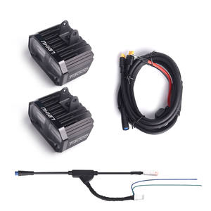 Kit d'éclairage de moto T13000 368G spécial super lumineux LED adaptateur de commutateur de conception de lentille de faisceau de croisement inclus - Product Image 3