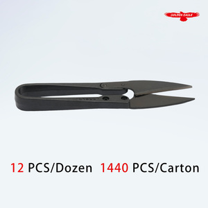 Forbici da Cucito TC-805B Golden Eagle con Manico in Plastica Nera, Tagliafilo a Forma di U, Strumento <span class=keywords><strong>per</strong></span> Punto Croce e Macchina da <span class=keywords><strong>Cucire</strong></span> - Product Image 3