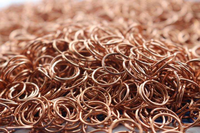 Cincin Las Tembaga BCuP-2 Kemurnian Tinggi Cincin Tembaga yang Diproses dengan Solder Cincin Perunggu Fosfor yang Diproses dengan Solder