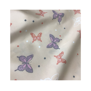 Changxing usine pas cher prix brossé beaux motifs de <span class=keywords><strong>papillon</strong></span> tissu imprimé dispersé pour drap de lit de literie - Product Image 1