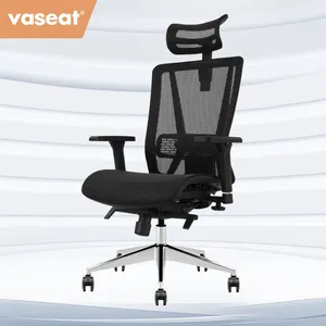 Luxury Modern Tall Executive Manager Office Chair Comfortable Swivel Design With Ergonomic Features Made Premium Mesh Fabric PU