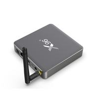 Boîtier TV Android 11.0 X96 X6 RK3566 Quad Core RK3566 8 Go RAM 64 Go ROM Double Wi-Fi HD 8K Décodeur