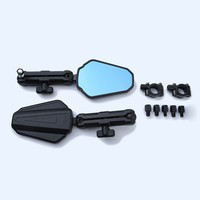 Rétroviseurs Réfléchissants Multicolores Réglables pour Moto Tout-Terrain - Vente Chaude