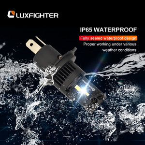 Luxfighter mô hình phổ biến <span class=keywords><strong>100W</strong></span> 8000lm H4 H7 H11 9005 9006 <span class=keywords><strong>LED</strong></span> xe xe xe máy Đèn pha Bóng đèn - Product Image 5